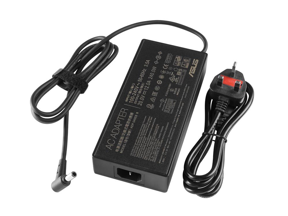 Genuine 240W 20V 12A Asus ADP-240EB B Adapter Charger + Free Cord